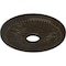 Ekena Millwork Bailey Ceiling Medallion (Canopies up to 5 3/4"), 18"OD x 3 3/4"ID x 1 1/2"P, Stone Hearth Crackle CM18BISHC - alternate 4